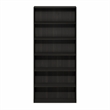 Furinno BASIC 6-Tier Open Shelf Cube Storage Organizer. Espresso