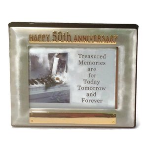 jiallo 50th anniversary stainless steel photo album in silver