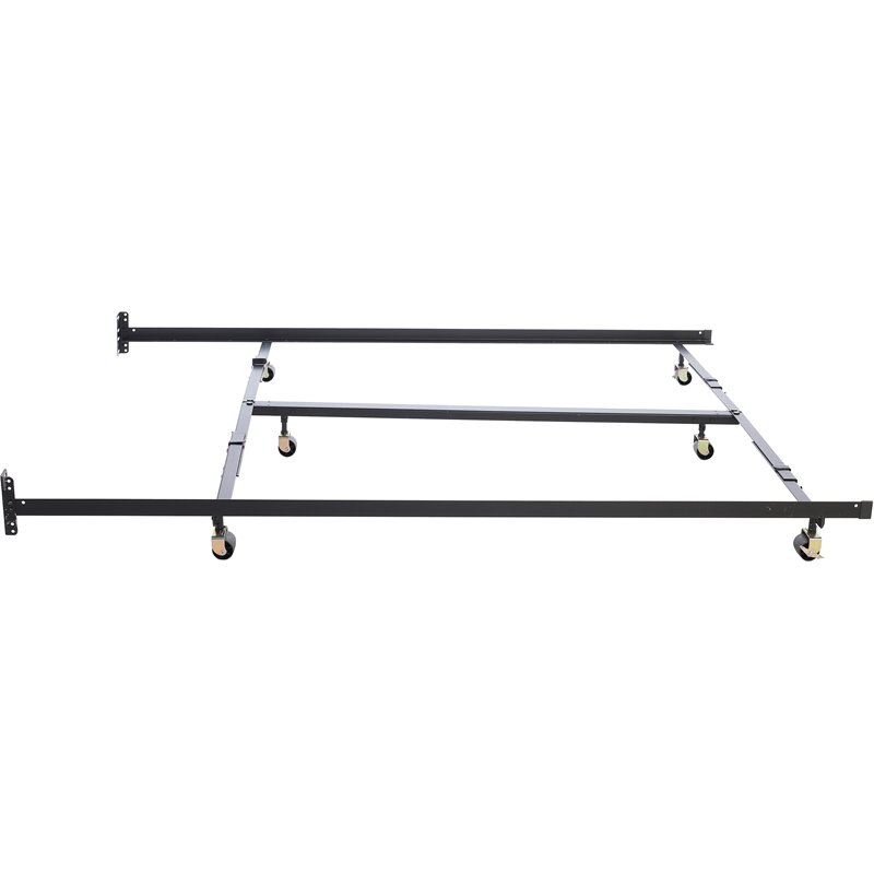 Low Profile Premium Lev-R-Lock 6-Legs Bed Frame Twin/Full/Queen/Cal King/E. King