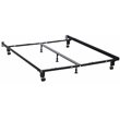 Mega Multi-Fit Bed Frame Twin/Full/Queen/King/Cal. King Heavy Duty in Coffee