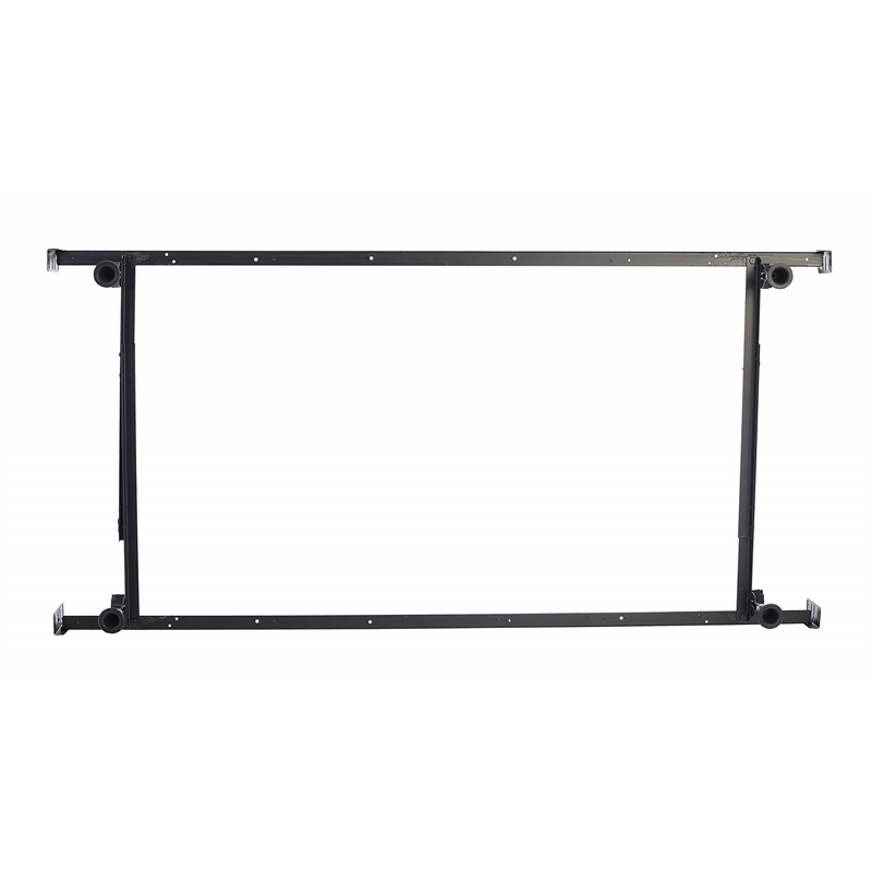 Hollywood Bed Frame Headboard & Footboard Bed Frame Twin/Full with 4-Glides