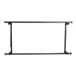 Hollywood Bed Frame Headboard & Footboard Bed Frame Twin/Full with 4-Glides