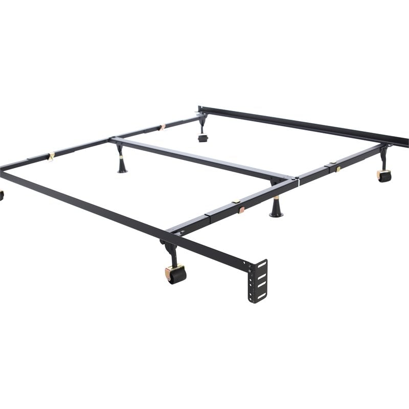 Premium Clamp Style Bed Frame Twin/Full/Queen/Cal King/E. King with 6 Legs