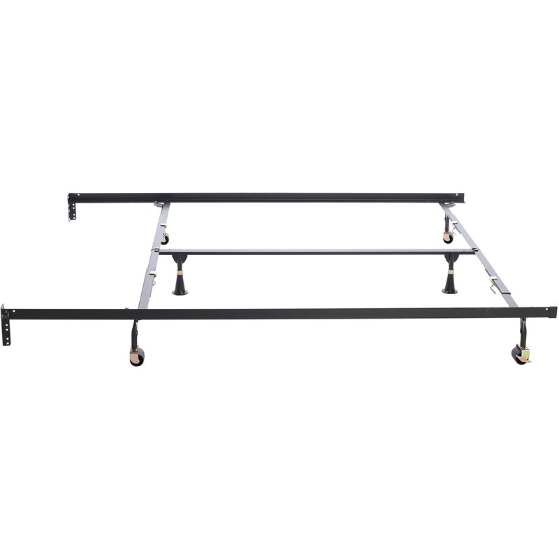 Premium Clamp Style Bed Frame Twin/Full/Queen/Cal King/E. King with 6 Legs
