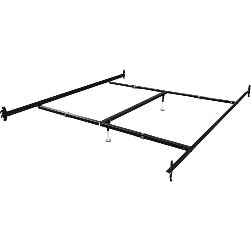 Hook On Bed Rails California King with Center Support and 2-Glides