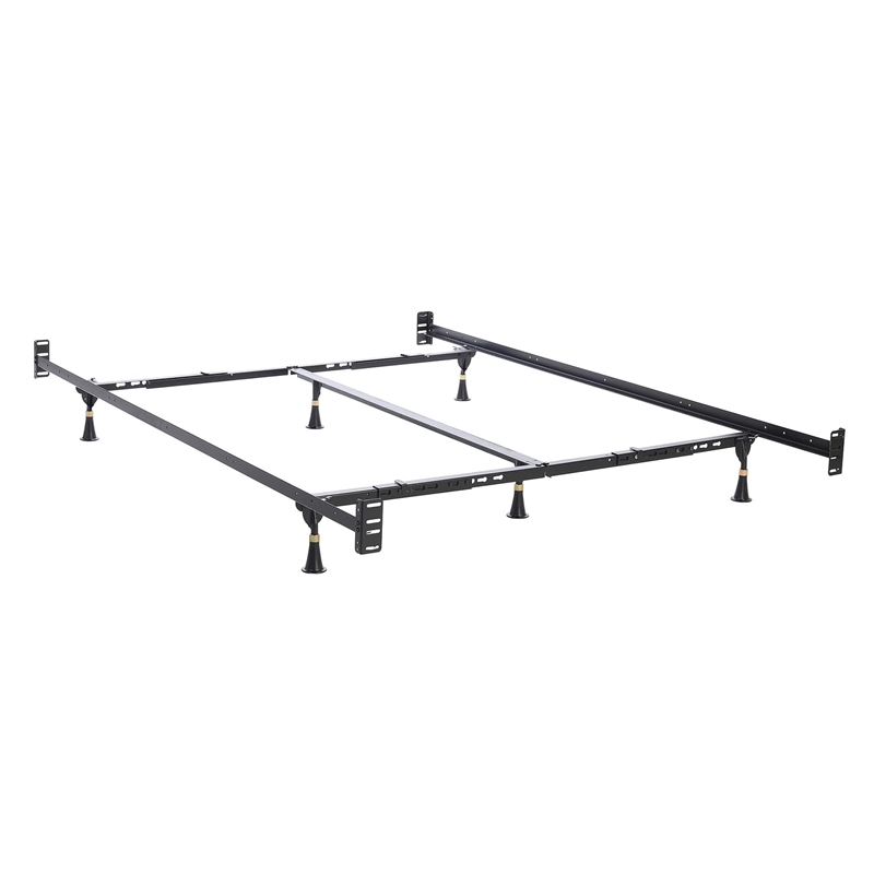 Headboard & Footboard Bed Frame Queen/Eastern King with 6-Glides