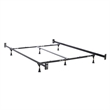 Headboard & Footboard Bed Frame Queen/Eastern King with 6-Glides