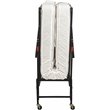 Hollywood Rollaway with Twin Memory Foam Mattress in White