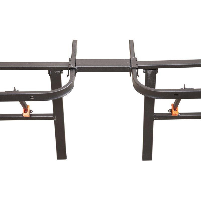 Hollywood Bed Frame California King Bedder Base in Black