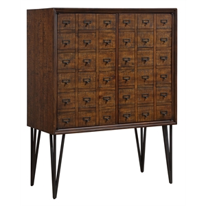 treasure trove oxford distressed brown wood two door bar cabinet