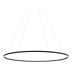 VONN Tania 72&quot Adjustable ETL Certified Integrated LED Chandelier in Black