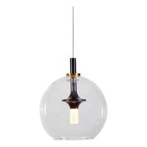 VONN Portofino 7&quot ETL Certified Integrated LED Aluminum Pendant - Antique Brass