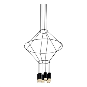 VONN Expression 24&quot ETL Certified Integrated LED Aluminum/Acrylic Pendant Black