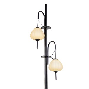 VONN Lecce 70&quot ETL Certified Integrated LED Aluminum Floor Lamp in Black