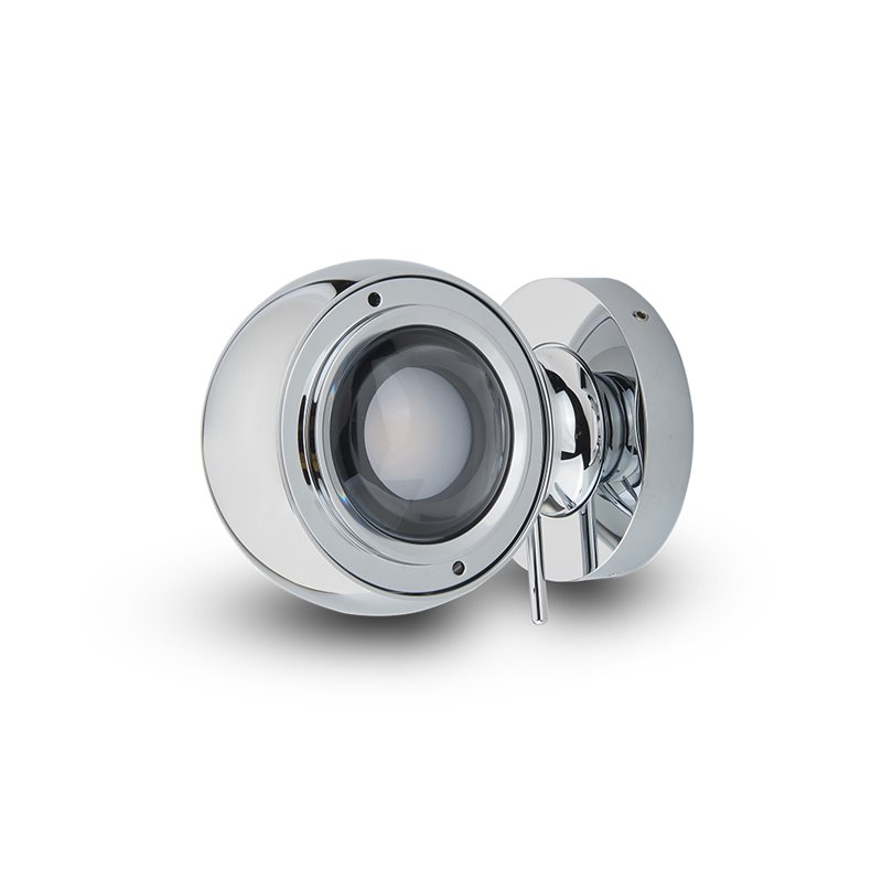 VONN Adjustable Modern Aluminum/Iron ETL Commercial Grade LED Wall Mount Chrome