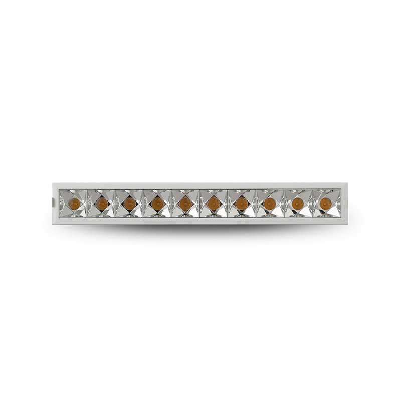 VONN 10-light Aluminum ETL Commercial Grade LED Recessed Downlight w/ Trim White
