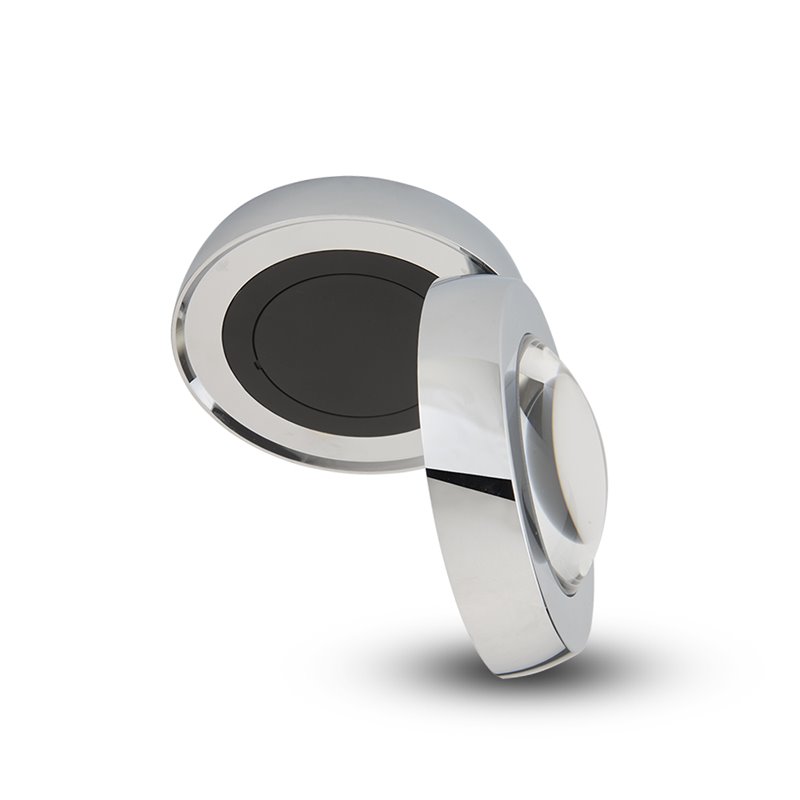 VONN Adjustable ETL Commercial Grade IC Rated LED Wall/Ceiling Mount in Chrome