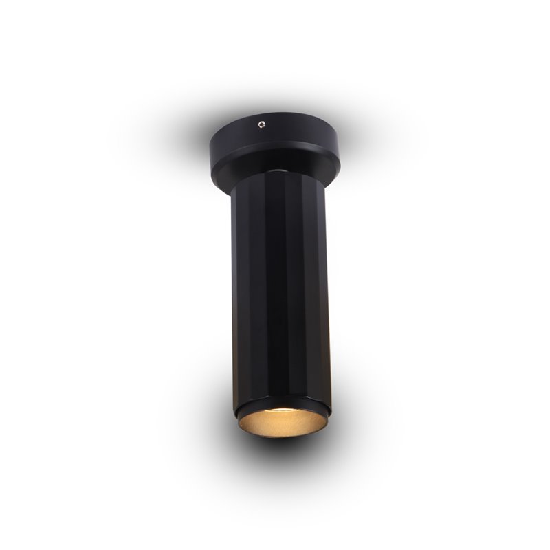 VONN Adjustable ETL Commercial Grade LED Surface Mounted Spotlight in Black