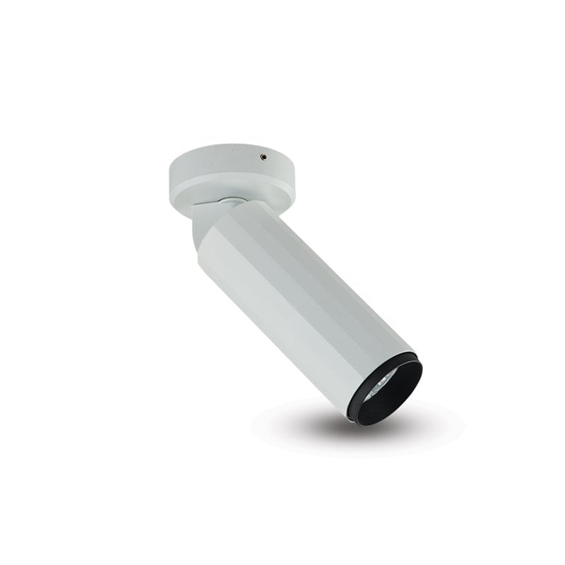VONN Adjustable ETL Commercial Grade LED Surface Mounted Spotlight in White