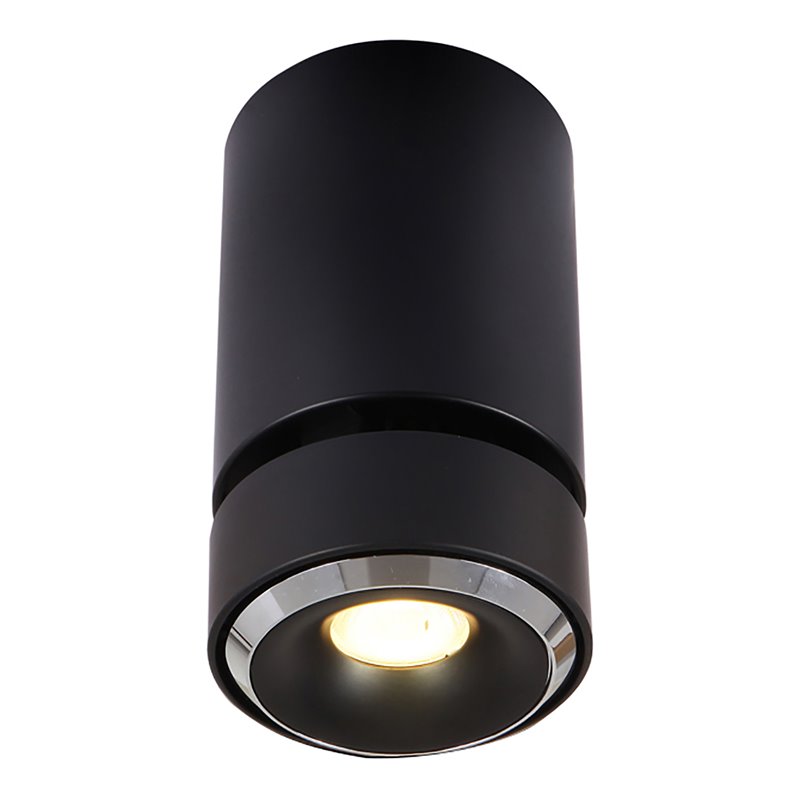 VONN Adjustable ETL Commercial Grade LED Surface Mounted Downlight in Black