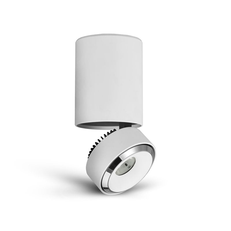 VONN Adjustable ETL Commercial Grade LED Surface Mounted Downlight in White