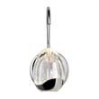 Venezia Integrated LED ETL Certified Wall Sconce Lighting in Polished Chrome
