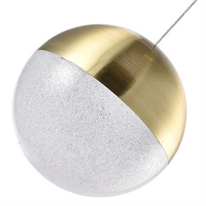 VONN Ravello 5&quot Integrated LED ETL Certified Aluminum Pendant in Brass