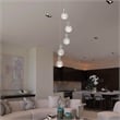 VONN Sienna Integrated LED ETL Certified Aluminum Chandelier - Polished Chrome