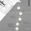 VONN Sienna Integrated LED ETL Certified Aluminum Chandelier - Polished Chrome
