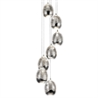 VONN Venezia Integrated LED ETL Certified Aluminum Chandelier - Polished Chrome