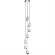 VONN Venezia Integrated LED ETL Certified Aluminum Chandelier - Polished Chrome