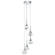 VONN Amalfi Integrated LED ETL Certified Aluminum Chandelier - Polished Chrome
