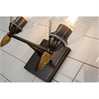 Lucas McKearn Felice 2-light Acorn-shaped Metal Bath Vanity Light in Dark Bronze