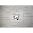 Lucas McKearn Vetiver 1-light Gold Flame-shaped Bath Vanity Light in Chrome