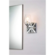 Lucas McKearn Epsilon 1-light Metal Bath Vanity Light in Polished Chrome