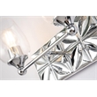 Lucas McKearn Epsilon 2-light Metal Bath Vanity Light in Polished Chrome