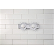 Lucas McKearn Soleil 2-light Metal Bath Vanity Light in Polished Chrome