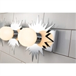 Lucas McKearn Soleil 4-light Metal Bath Vanity Light in Polished Chrome