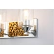 Lucas McKearn Bocage 4-light Metal Bath Vanity Light in Polished Chrome/Gold