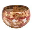 Lucas McKearn Vermillion Traditional Resin Gold Charming Accent Bowl in Red