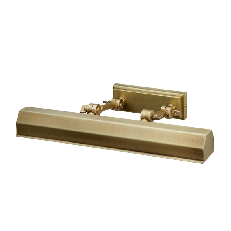 Lucas McKearn Chawton 1-Light Medium Metal Wall Sconce in Aged Brass