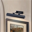 Lucas McKearn Chawton 1-Light Medium Metal Wall Sconce in Black