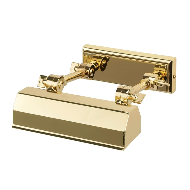 Lucas McKearn Chawton 1-Light Small Metal Wall Sconce in Polished Brass