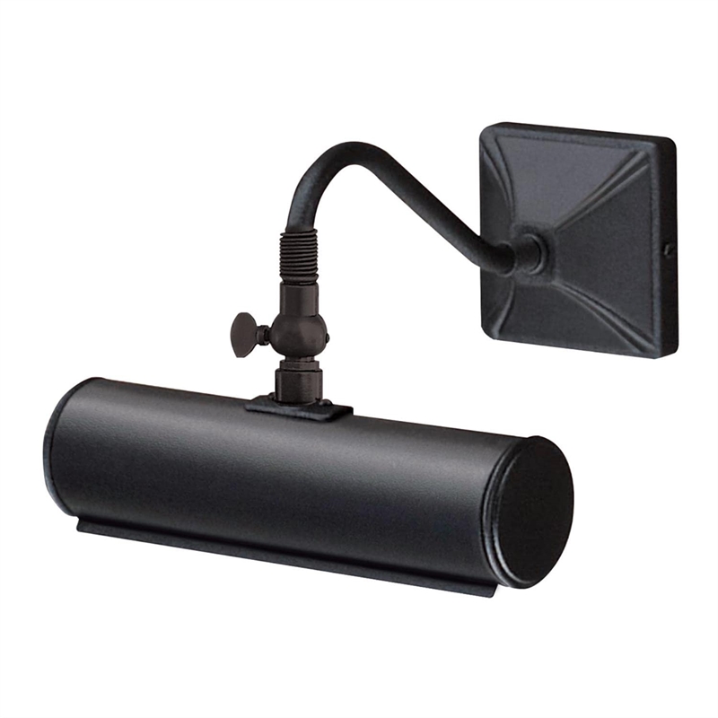 Lucas McKearn Leo 1-Light Small Traditional Metal Wall Sconce in Black