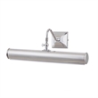 Lucas McKearn Leo 1-Light Large Traditional Metal Wall Sconce in Polished Chrome