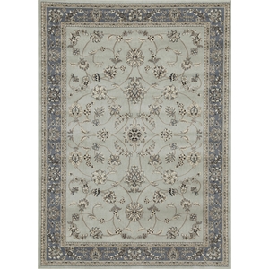 Radici USA Alba 3'3&quot x 4'11&quot Rectangular Fabric Rug in Green