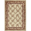Radici USA Como Traditional Oriental Floral Ivory Rectangular Polypropylene Area Rug 3'3