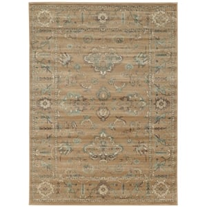 Radici USA Colosseo 7'10&quot x 10'6&quot Rectangular Fabric Rug in Beige