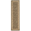 Radici USA Como Transitional Botanical Green Runner Polypropylene Rug 2'2