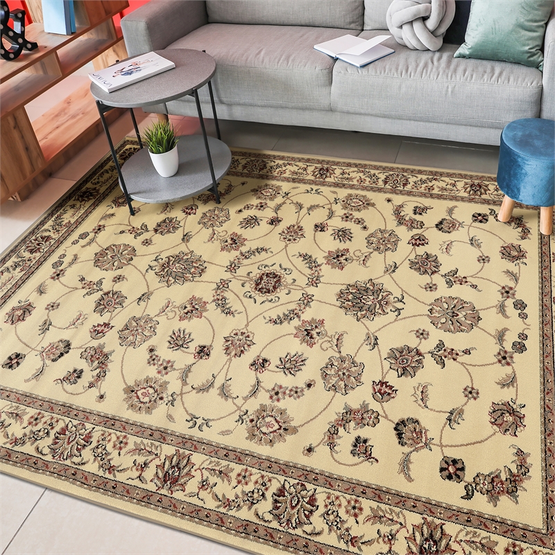 Como 1596 Traditional Oriental Floral 7'9